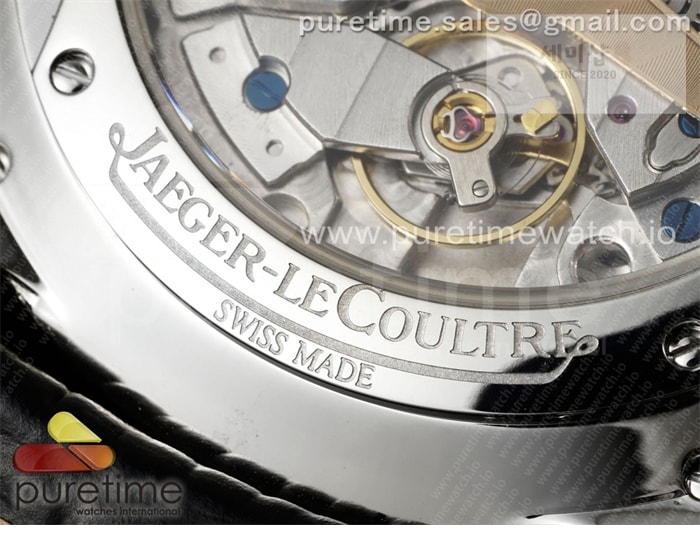 Jaeger Le Coultre APS공장 예거르쿨트르 마스터 울트라씬 문페이즈 스틸 블루다이얼 가죽스트랩 Master Ultra Thin Moon SS APSF 1_1 Best Edition Blue Dial on Black Leather Strap SA925 Super Clone 시계 24번 이미지