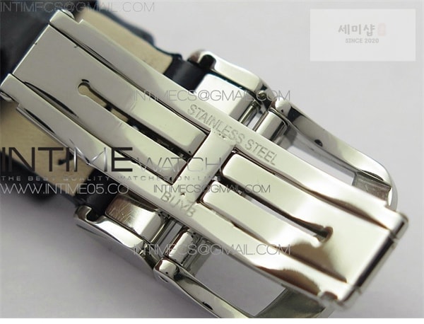 Jaeger Le Coultre ZF공장 랑데뷰 화이트텍스쳐다이얼 가죽스트랩 Rendez-Vous Night & Day SS ZF 1_1 Best Edition White Textured Dial Diamonds Bezel on Blue Leather Strap A898 시계 12번 이미지