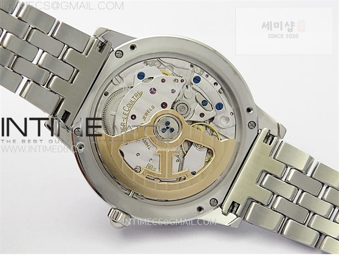 Jaeger Le Coultre ZF공장 예거르쿨트르 랑데뷰 나잇앤데이 스틸 화이트텍스쳐다이얼다이얼 브레이슬릿 Rendez-Vous Night & Day SS ZF 1_1 Best Edition White Textured Dial SS Bezel on SS Bracelet Super Clone A898 시계 15번 이미지