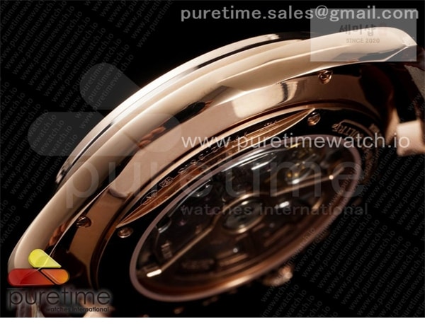 Jaeger Le Coultre ZF공장 V3 마르쉐 로골 크림다이얼 가죽스트랩 Master Ultra Thin Reserve de Marche RG ZF 1_1 Best Edition Cream Dial on Brown Leather Strap A938 V3 시계 6번 이미지
