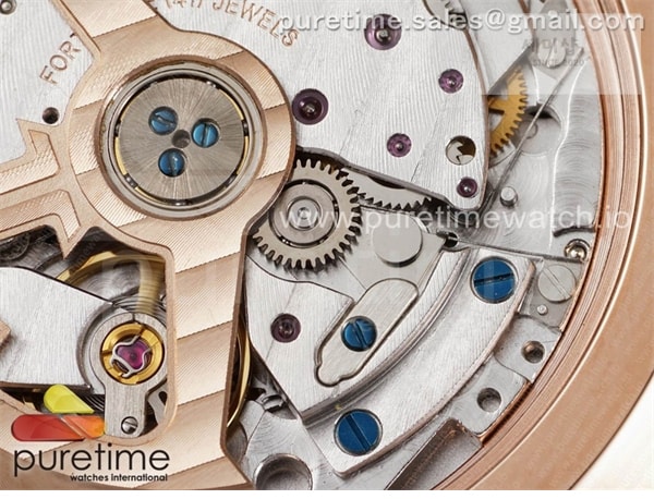 Jaeger Le Coultre ZF공장 V3 마르쉐 로골 크림다이얼 가죽스트랩 Master Ultra Thin Reserve de Marche RG ZF 1_1 Best Edition Cream Dial on Brown Leather Strap A938 V3 시계 29번 이미지