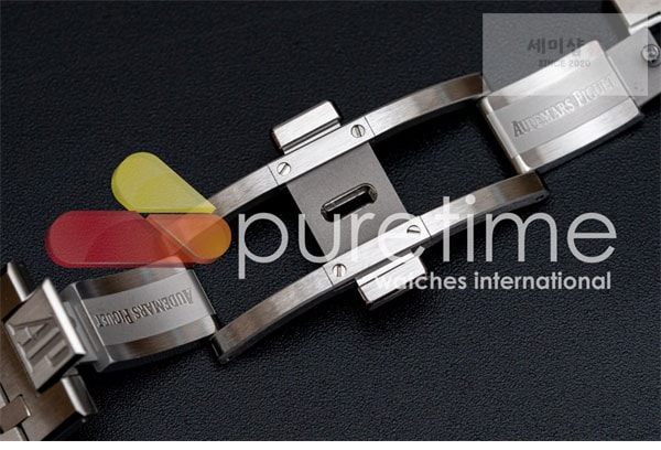 Audemars Piguet APS공장 오데마피게 로얄오크 크로노그래프 스틸 블루다이얼 브레이슬릿 Royal Oak Chrono 26240 SS APSF 1_1 Best Edition Blue Dial on SS Bracelet SA4401 Super Clone 시계 7번 이미지