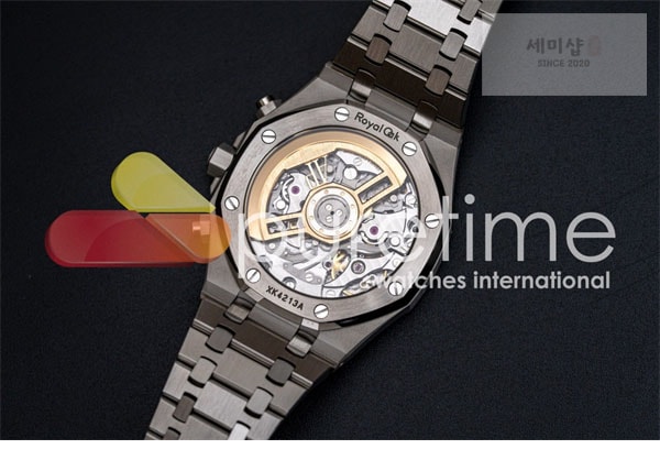 Audemars Piguet APS공장 오데마피게 로얄오크 크로노그래프 스틸 블루다이얼 브레이슬릿 Royal Oak Chrono 26240 SS APSF 1_1 Best Edition Blue Dial on SS Bracelet SA4401 Super Clone 시계 9번 이미지