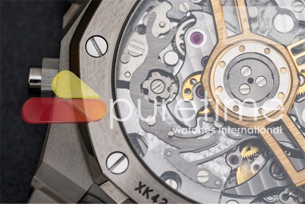 Audemars Piguet APS공장 오데마피게 로얄오크 크로노그래프 스틸 블루다이얼 브레이슬릿 Royal Oak Chrono 26240 SS APSF 1_1 Best Edition Blue Dial on SS Bracelet SA4401 Super Clone 시계 12번 이미지