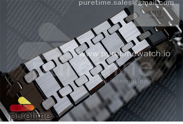 Audemars Piguet APS공장 오데마피게 로얄오크 크로노그래프 풀세라믹 블랙다이얼 브레이슬릿 Royal Oak Chrono 26240 Black Ceramic APSF 1_1 Best Edition on Ceramic Bracelet SA4401 Super Clone 시계 4번 이미지