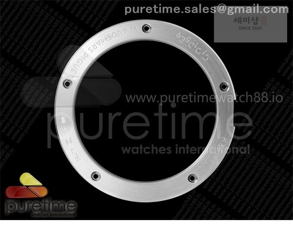 Audemars Piguet APS공장 오데마피게 로얄오크 15210 CODE 11.59 스틸 블랙다이얼 가죽스트랩 Code 11.59 SS 15210 APSF 1_1 Best Edition Black Dial on Black Leather Strap SA4302 Super Clone 시계 30번 이미지
