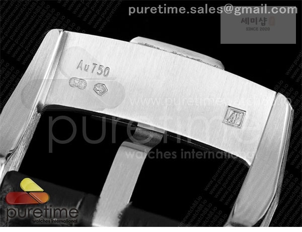 Audemars Piguet APS공장 오데마피게 로얄오크 15210 CODE 11.59 스틸 블랙다이얼 가죽스트랩 Code 11.59 SS 15210 APSF 1_1 Best Edition Black Dial on Black Leather Strap SA4302 Super Clone 시계 32번 이미지