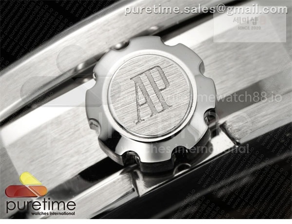 Audemars Piguet APS공장 오데마피게 로얄오크 15210 CODE 11.59 스틸 블루다이얼 블루가죽스트랩 Code 11.59 SS 15210 APSF 1_1 Best Edition Blue Dial on Blue Leather Strap SA4302 Super Clone 시계 31번 이미지