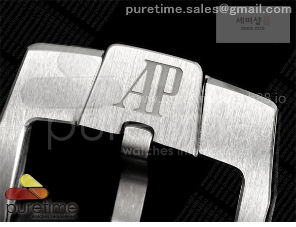 Audemars Piguet APS공장 오데마피게 로얄오크 15210 CODE 11.59 스틸 블루다이얼 블루가죽스트랩 Code 11.59 SS 15210 APSF 1_1 Best Edition Blue Dial on Blue Leather Strap SA4302 Super Clone 시계 21번 이미지