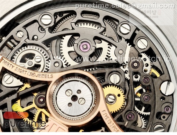 Audemars Piguet THB공장 오데마피게 로얄오크 41 오픈워크 15407 로즈골드금통 스켈레톤다이얼 브레이슬릿 Royal Oak 41mm Openworked 15407 RG THBF 1_1 Best Edition on RG Bracelet SA3132 V2 시계 33번 이미지