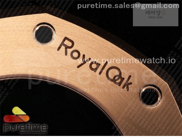 Audemars Piguet THB공장 오데마피게 로얄오크 41 오픈워크 15407 로즈골드금통 스켈레톤다이얼 브레이슬릿 Royal Oak 41mm Openworked 15407 RG THBF 1_1 Best Edition on RG Bracelet SA3132 V2 시계 27번 이미지