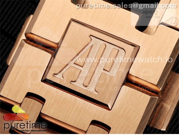 Audemars Piguet THB공장 오데마피게 로얄오크 41 오픈워크 15407 로즈골드금통 스켈레톤다이얼 브레이슬릿 Royal Oak 41mm Openworked 15407 RG THBF 1_1 Best Edition on RG Bracelet SA3132 V2 시계 23번 이미지