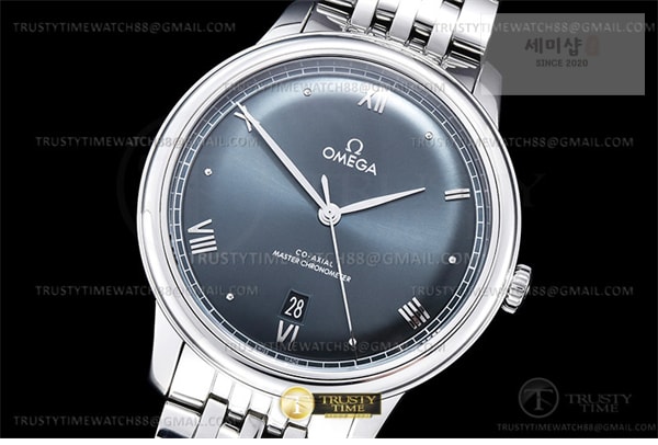Omega VS공장 오메가 드 빌 스틸 블랙다이얼 브레이슬릿 De Ville Prestige 40mm SS_SS Black VSF A8800 시계 2번 이미지