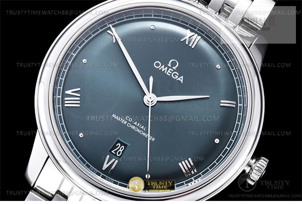 Omega VS공장 오메가 드 빌 스틸 블랙다이얼 브레이슬릿 De Ville Prestige 40mm SS_SS Black VSF A8800 시계 6번 이미지