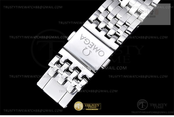 Omega VS공장 오메가 드 빌 스틸 블랙다이얼 브레이슬릿 De Ville Prestige 40mm SS_SS Black VSF A8800 시계 11번 이미지