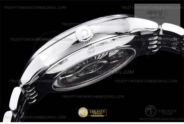 Omega VS공장 오메가 드 빌 스틸 블랙다이얼 브레이슬릿 De Ville Prestige 40mm SS_SS Black VSF A8800 시계 21번 이미지