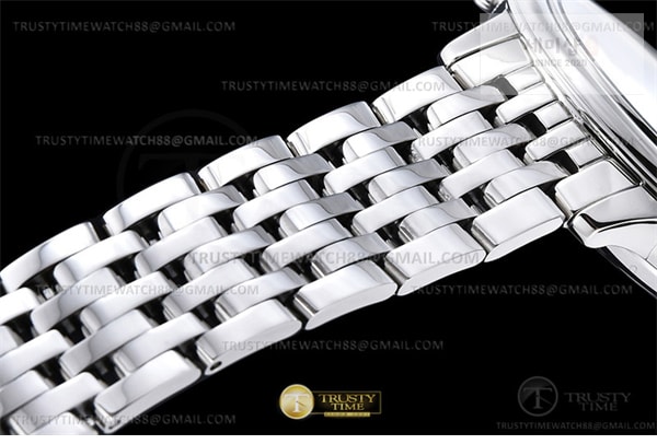 Omega VS공장 오메가 드 빌 스틸 화이트자개다이얼 로즈골드인덱스 브레이슬릿 De Ville Prestige 34mm SS_SS M-Wht_RG VSF A8800 시계 5번 이미지