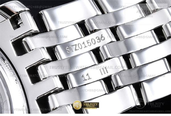 Omega VS공장 오메가 드 빌 스틸 화이트자개다이얼 로즈골드인덱스 브레이슬릿 De Ville Prestige 34mm SS_SS M-Wht_RG VSF A8800 시계 27번 이미지