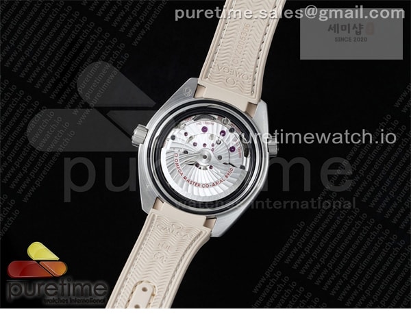 Omega VS공장 오메가 씨마스터 플래닛오션 600M 샌드다이얼 브라운베젤 샌드러버스트랩 Planet Ocean 43.5mm SS VSF 1_1 Best Edition Brown Bezel Sand Dial on Sand Rubber Strap A8900 Super Clone 시계 33번 이미지