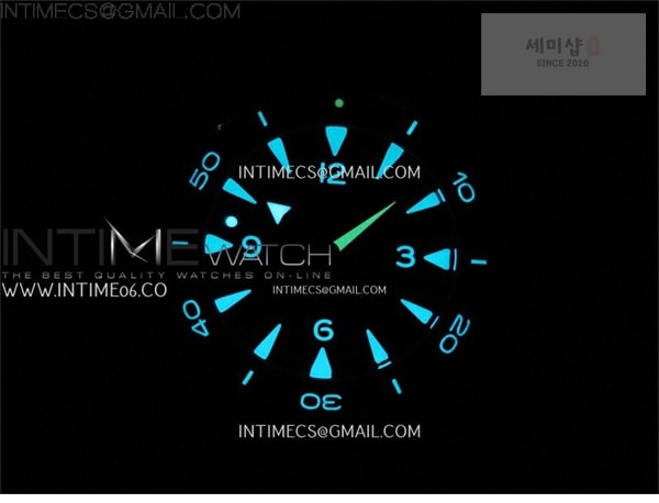 Omega VS공장 오메가 씨마스터 헤리티지 블루다이얼 브레이슬릿 Seamaster 300 Heritage VSF 1_1 Best Edition Blue Dial on SS Bracelet A8912 Super Clone 시계 18번 이미지
