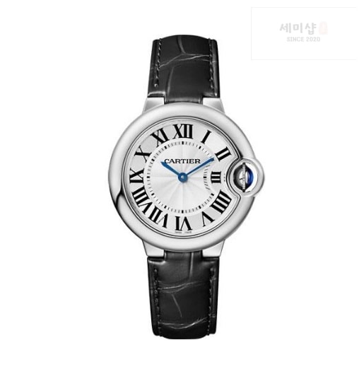 카르티에 까르띠에 발롱 블루 워치 28mm / 33mm 쿼츠 WSBB0034 블랙 밴드 시계 15번 이미지