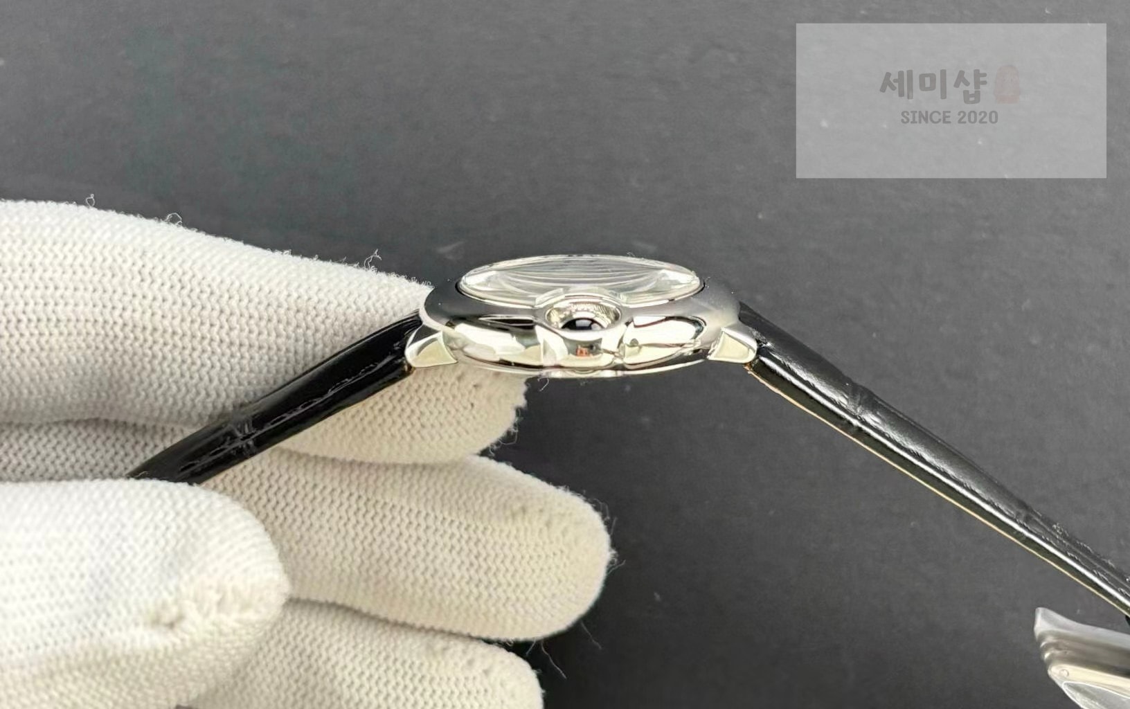 카르티에 까르띠에 발롱 블루 워치 28mm / 33mm 쿼츠 WSBB0034 블랙 밴드 시계 7번 이미지