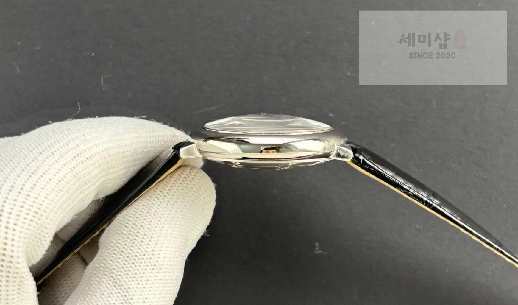 카르티에 까르띠에 발롱 블루 워치 33mm 오토메틱 블랙 밴드 WSBB0030 시계 11번 이미지