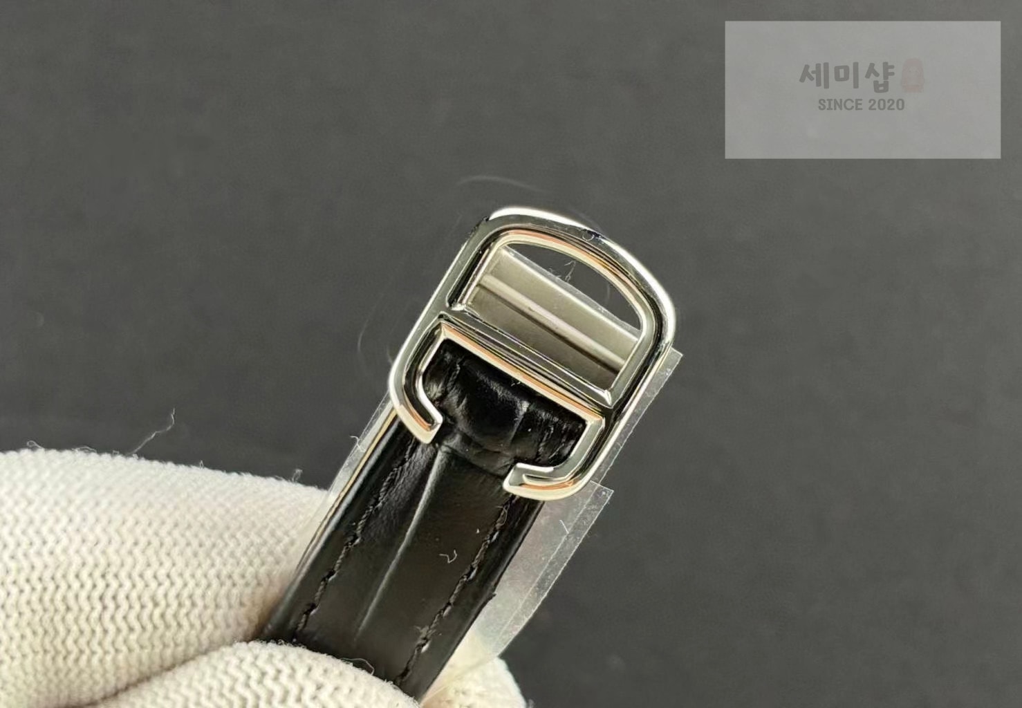 카르티에 까르띠에 발롱 블루 워치 33mm 오토메틱 블랙 밴드 WSBB0030 시계 1번 이미지