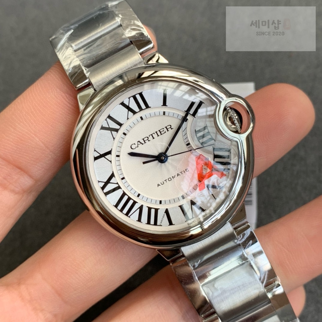 카르티에 까르띠에 발롱 블루 워치 33mm / 36mm 오토메틱 스틸 WSBB0048 시계 11번 이미지