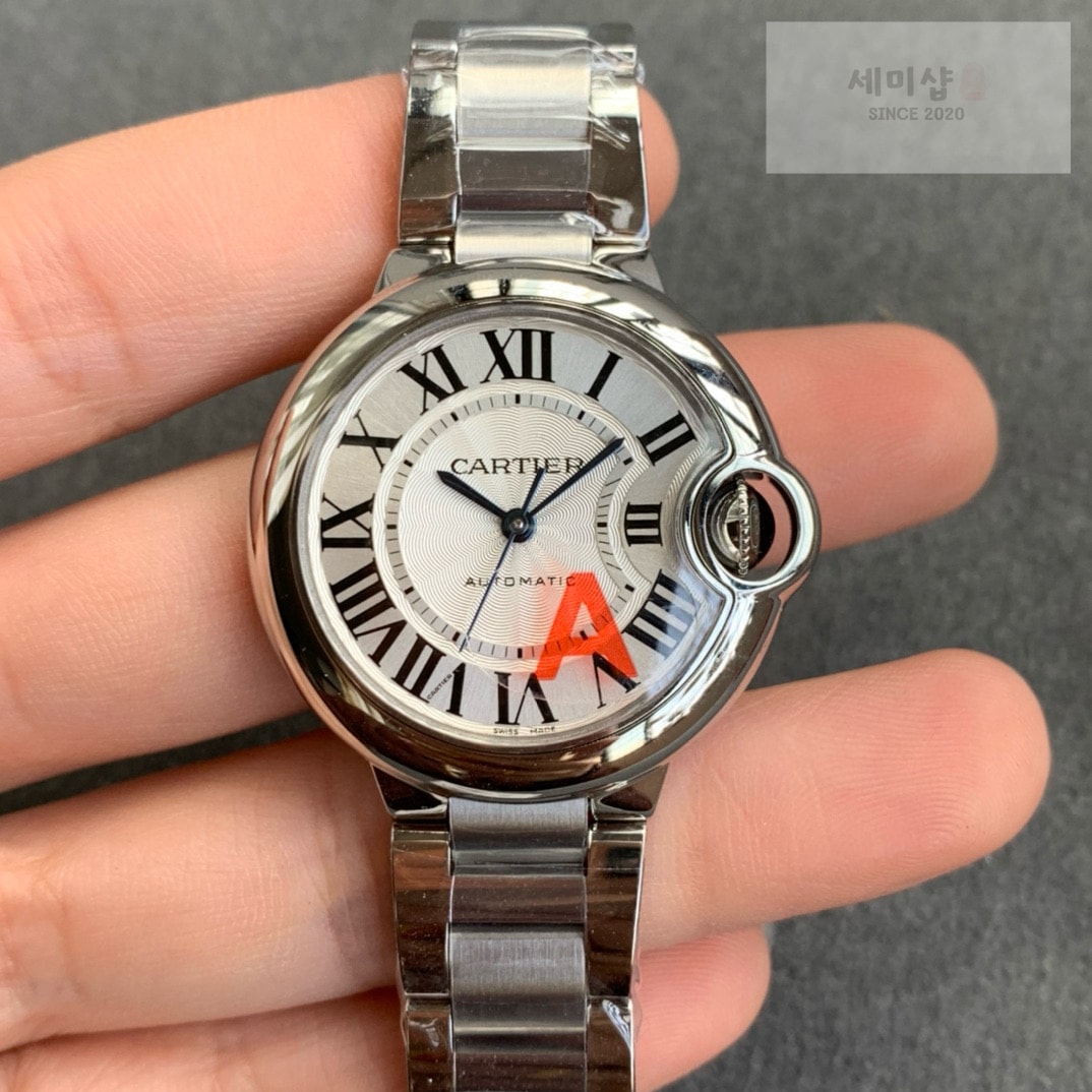 카르티에 까르띠에 발롱 블루 워치 33mm / 36mm 오토메틱 스틸 WSBB0048 시계 9번 이미지