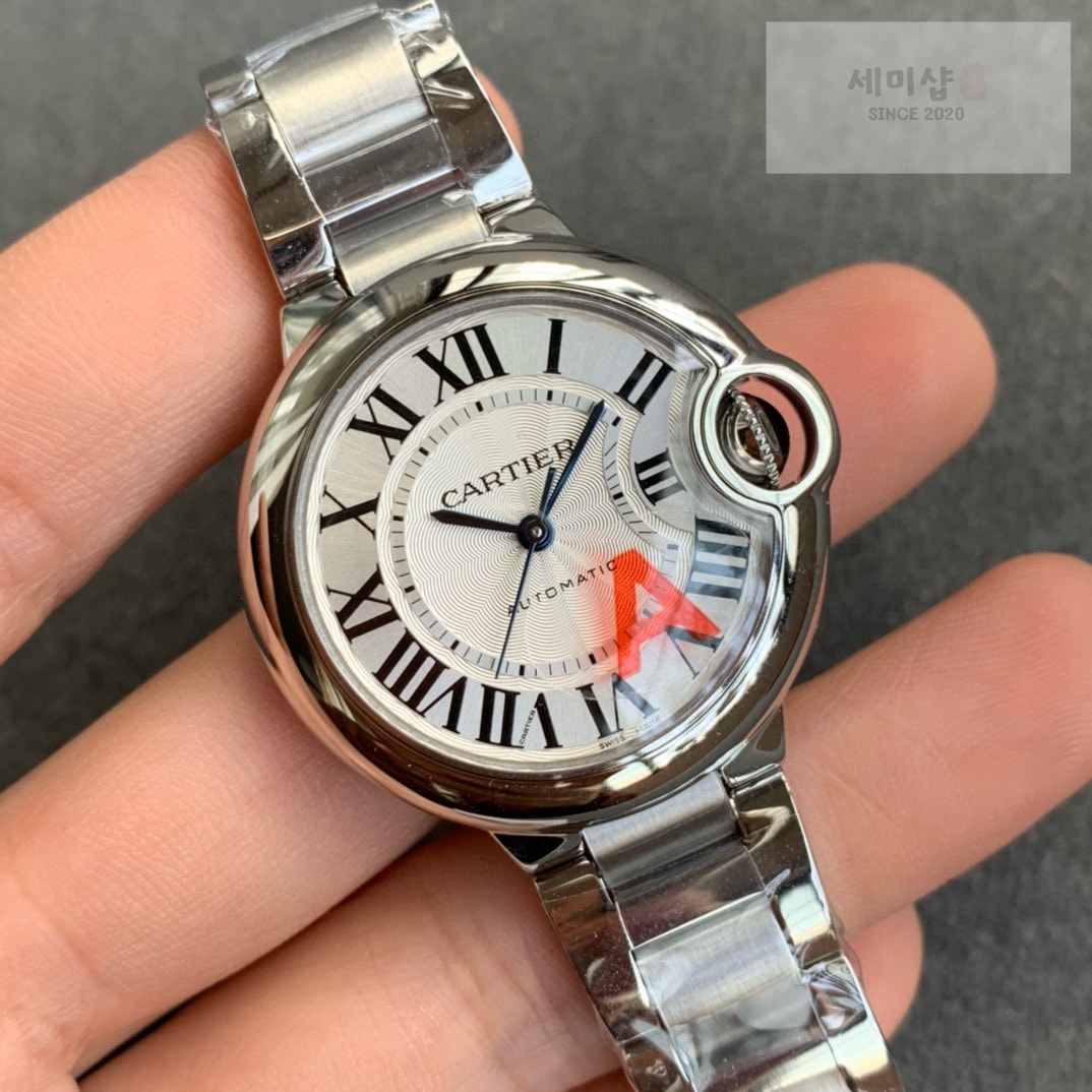 카르티에 까르띠에 발롱 블루 워치 33mm / 36mm 오토메틱 스틸 WSBB0048 시계 15번 이미지