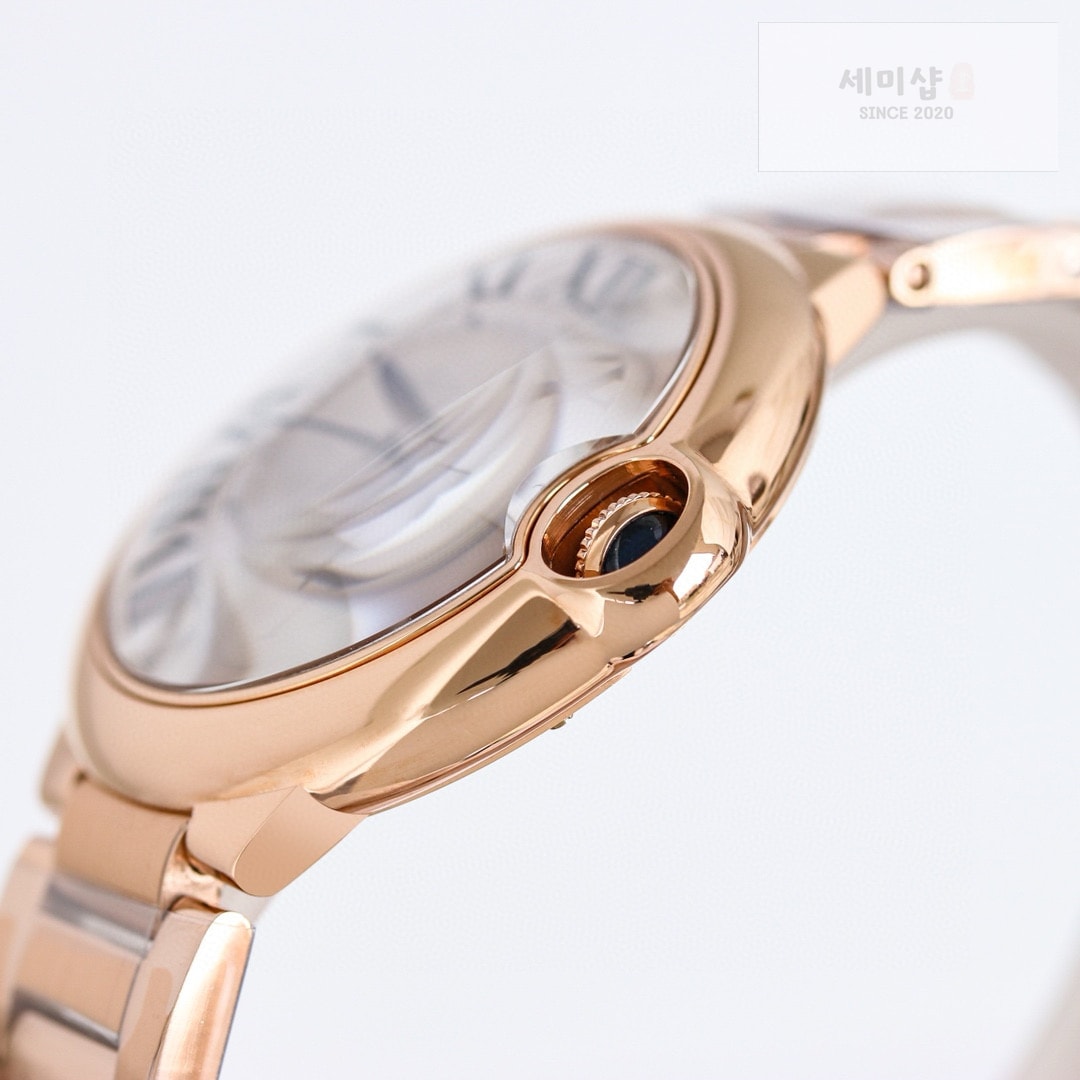 카르티에 까르띠에 발롱 블루 워치 40mm 오토메틱 로즈 골드 WGBB0039 시계 10번 이미지