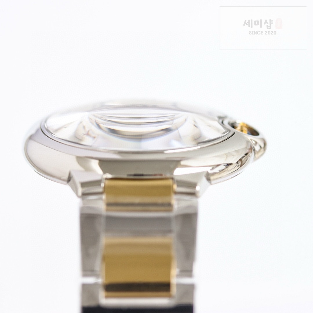 카르티에 까르띠에 발롱 블루 워치 40mm 오토메틱 콤비 W2BB0022 시계 10번 이미지