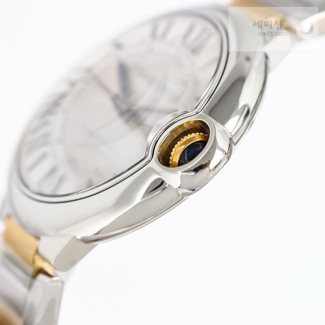 카르티에 까르띠에 발롱 블루 워치 40mm 오토메틱 콤비 W2BB0022 시계 2번 이미지