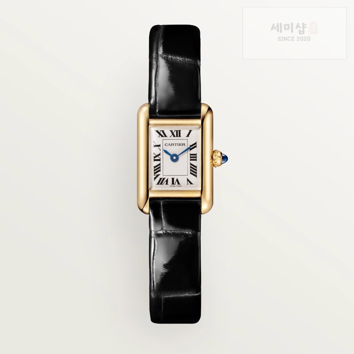 카르티에 까르띠에 탱크 루이 미니 쿼츠 모델 악어가죽 2컬러 옵션 시계 11번 이미지