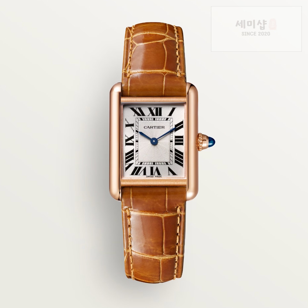 카르티에 까르띠에 탱크 루이 스몰 미디엄 쿼츠 모델 시계 10번 이미지
