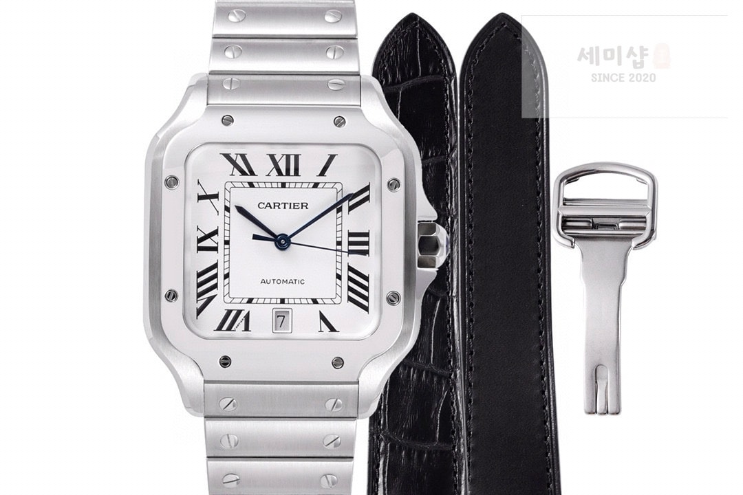 카르티에 카르티에 Santos de 카르티에 Men Automatic WSSA0018 L 시계 7번 이미지
