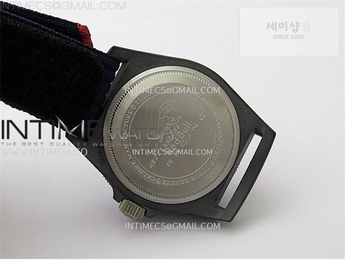 Tudor M+공장 튜더 펠라고스 블루다이얼 블랙베젤 나일론스트랩 Pelagos M25707KN_24-0001 Carbon M+F 1_1 V4 Best Edition Blue dial Black Bezel on Nylon Strap Miyota 8N-24 시계 13번 이미지