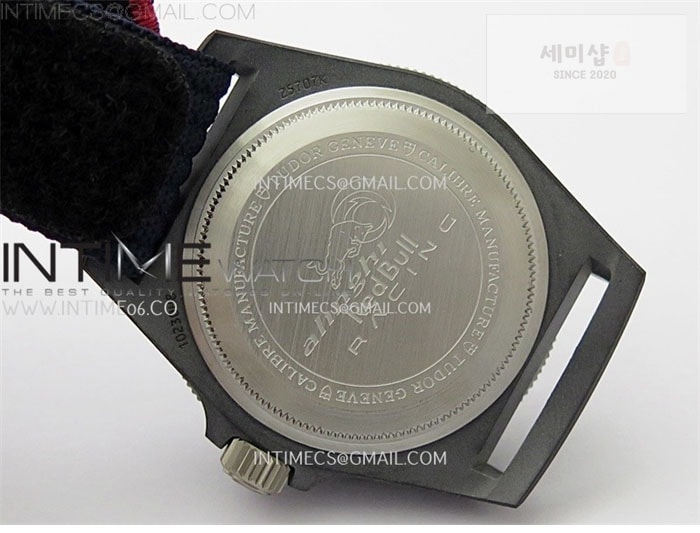 Tudor M+공장 튜더 펠라고스 블루다이얼 블랙베젤 나일론스트랩 Pelagos M25707KN_24-0001 Carbon M+F 1_1 V4 Best Edition Blue dial Black Bezel on Nylon Strap Miyota 8N-24 시계 19번 이미지