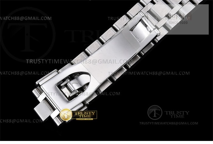 Tudor V7공장 튜더 로얄 28600 스틸 블랙다이얼 로만인덱스 브레이슬릿 Tudor Royal 28600 41mm SS_SS Blk_Rmn V7F A2836 시계 6번 이미지