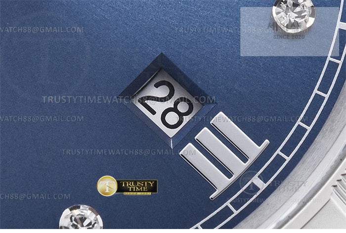 Tudor V7공장 튜더 로얄 28600 스틸 블루다이얼 8p인덱스 브레이슬릿 Tudor Royal 28600 41mm SS_SS Blue_Dia V7F A2836 시계 24번 이미지