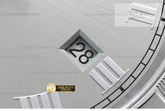 Tudor V7공장 튜더 로얄 28600 스틸 실버다이얼 로만인덱스 브레이슬릿 Tudor Royal 28600 41mm SS_SS Silv_Rmn V7F A2836 시계 22번 이미지