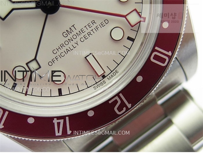 Tudor ZF공장 튜더 블랙베이 41 gmt 바젤월드 펩시 화이트다이얼 브레이슬릿 Black Bay M79830RB-0010 GMT Baselworld Pepsi Bezel ZF 1_1 Best Edition White Dial on SS Bracelet A2836 시계 20번 이미지