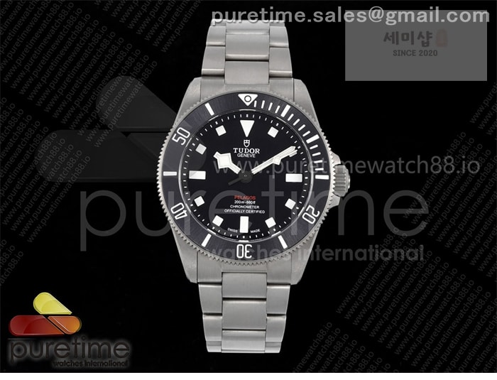 Tudor ZF공장 튜더 펠라고스 39 블랙다이얼 티타늄 브레이슬릿 2824 시계 6번 이미지