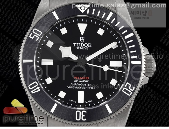 Tudor ZF공장 튜더 펠라고스 39 블랙다이얼 티타늄 브레이슬릿 2824 시계 7번 이미지