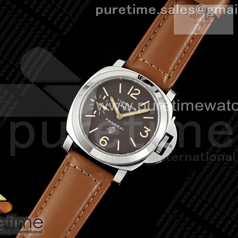 Panerai HW공장 파네라이 루미노르 PAM632 브라운다이얼 가죽스트랩 PAM632 N HWF 1_1 Best Edition Brown Dial on Brown Leather Strap A6497 시계 1번 이미지