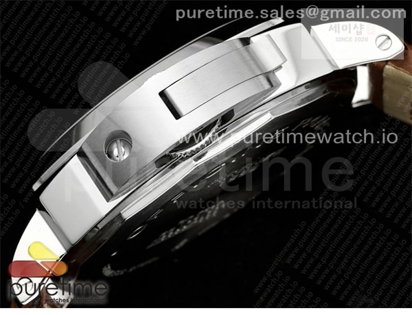 Panerai HW공장 파네라이 루미노르 PAM632 브라운다이얼 가죽스트랩 PAM632 N HWF 1_1 Best Edition Brown Dial on Brown Leather Strap A6497 시계 20번 이미지