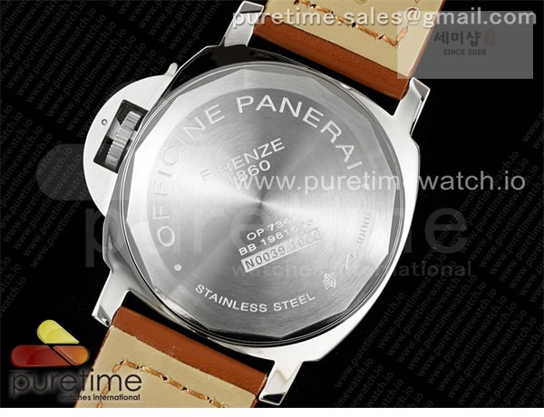 Panerai HW공장 파네라이 루미노르 PAM632 브라운다이얼 가죽스트랩 PAM632 N HWF 1_1 Best Edition Brown Dial on Brown Leather Strap A6497 시계 9번 이미지