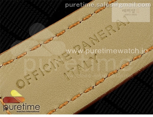 Panerai HW공장 파네라이 루미노르 PAM632 브라운다이얼 가죽스트랩 PAM632 N HWF 1_1 Best Edition Brown Dial on Brown Leather Strap A6497 시계 16번 이미지