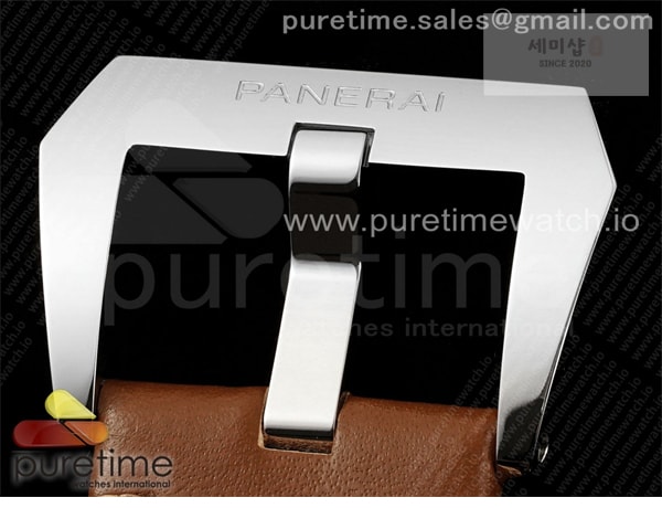 Panerai HW공장 파네라이 루미노르 PAM632 브라운다이얼 가죽스트랩 PAM632 N HWF 1_1 Best Edition Brown Dial on Brown Leather Strap A6497 시계 17번 이미지